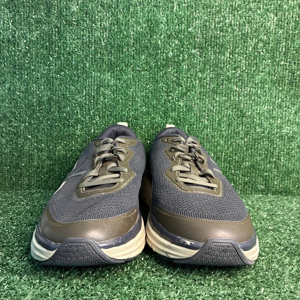 Vionic Walk Max Orthotic Arch Support Mesh Active Walking Sneakers Grey Mens 10